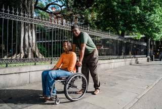 Exploring the French Quarter by Wheelchair