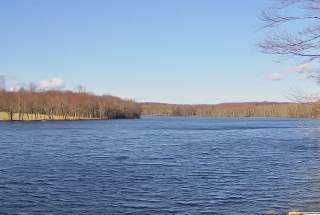 Live Webcam East View at Mountain Springs Lake Resort in Reeders