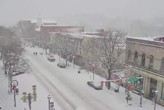 Live Webcam View of Main Street in Stroudsburg from The Penn Stroud