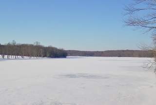 Live Webcam East View at Mountain Springs Lake Resort in Reeders