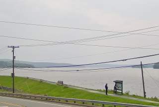 Live Webcam at East Shore Lodging, Hawley PA