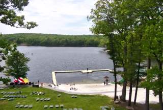Live Webcam at Woodloch Resort, Hawley PA