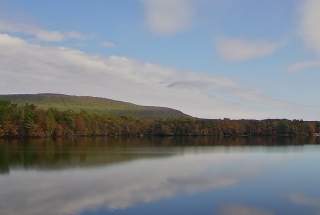 Live Webcam West View at Mountain Springs Lake Resort in Reeders