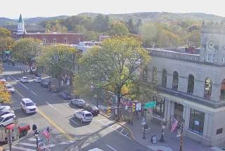 Live Webcam View of Main Street in Stroudsburg from The Penn Stroud
