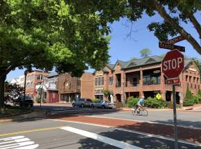 Town of Vienna - Church Street - Biker - Scenic Drives - Small Towns