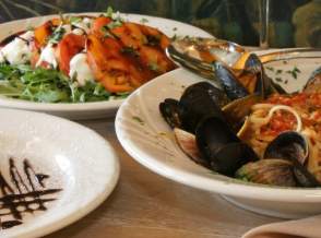 Italian dishes at Johnny Costa's