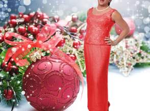 Judy Show Christmas Purple Room