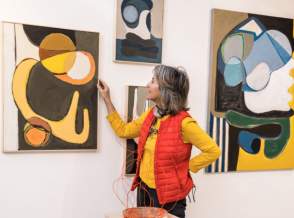 Lynda Keeler Cosmic Canyons Painting