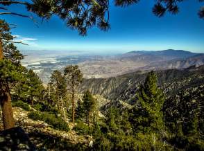 Breathtaking view of San Jacinto Mountains
