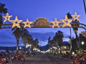 Palm Canyon Drive pre Festival of Lights Parade