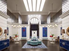 yacht club spa entry at parker palm springs