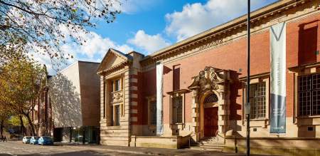 photo of the extrerior of the Glynn Vivian Art Gallery