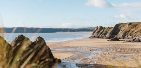 Three Cliffs Bay