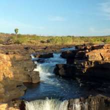Lower Mertens Falls on the Mitchell Plateau - Willis's Walkabouts