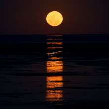 Staircase to the Moon in Roebuck Bay Broome