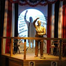Exhibit at Louisiana's Old State Capitol