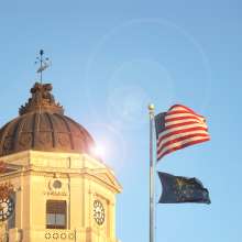 Courthouse Dome and Fish