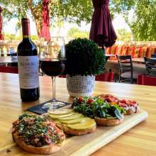 Stone and Vine Urban Italian - Wine and Bruschetta