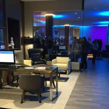 AC Hotel Business Center + Lounge Area