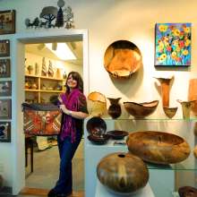 North Carolina Crafts Gallery, Sara Gress in Carrboro.JPG