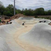 CCPRC Skatepark - 3.30.16 Snake Run Complete