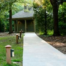 Restrooms Edisto Hall at James Island County Park