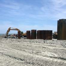 May 28 Folly Beach County Park Shore Stabilization