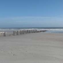 Erosion at Folly Beach County Park