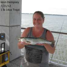Jenn Dempsey and Sea Trout