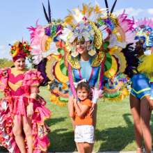Performers at the Clarksville Hispanic Heritage Festival