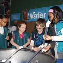 Boonshoft Museum water table