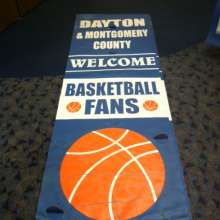 NCAA Street pole banner photo