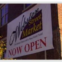Webster Street Market Sign