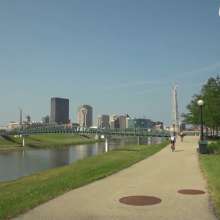 Cycling in Dayton, Ohio