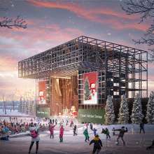 Rendering of the Outdoor Music Venue