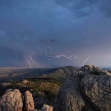 Lightning Horsetooth Rock Itsbentumnus