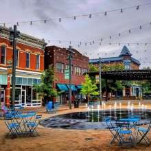 Old Town Square Splash