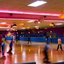 Skaters at the Roller Dome