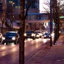 Evening Traffic on Washington Boulevard
