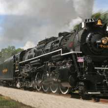 Nickel Plate Road Steam Locamotive