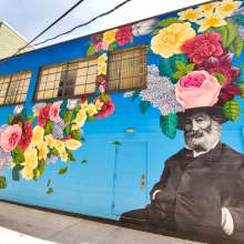 Walt Whitman Mural