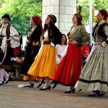 Dancers at GreekFest