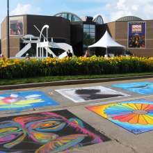ChalkWalk at Three Rivers Festival