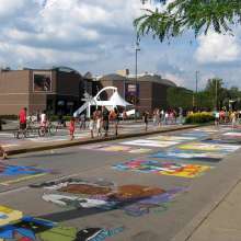 ChalkWalk at Three Rivers Festival
