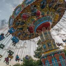 Swings at the Three Rivers Festival