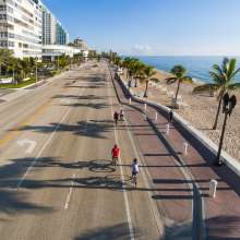 Fort Lauderdale beach promenade