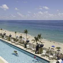 Ocean view from Atlantic Hotel