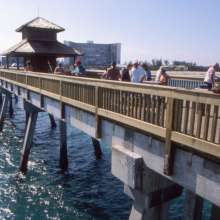 Fishing pier in Pompano Beach