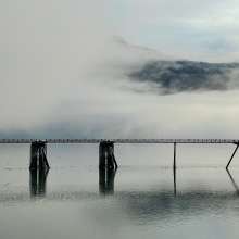 The calm after the storm, Haines Dock