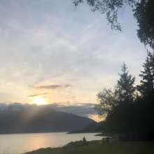 Sunset in Haines